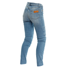 DAINESE DENIM STONE LIGHT BLUE SLIM WOMENS PANTS