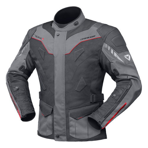 DRIRIDER NORDIC V AIRFLOW DARK GREY/GREY TEXTILE JACKET