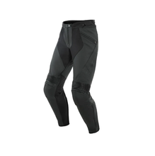 DAINESE PONY 3 MATT BLACK LEATHER PANTS