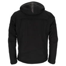 DRIRIDER BLVD WP SOFT SHELL BLACK TEXTILE HOODIE JACKET