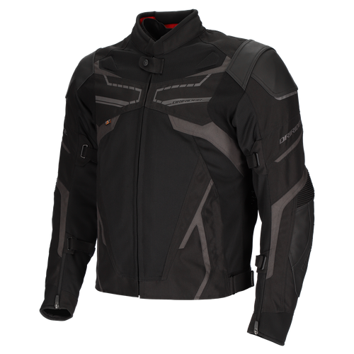 DRIRIDER CLIMATE EXO 4 BLACK/BLACK TEXTILE JACKET