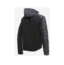DAINESE IGNITE TEX BLACK/CAMO GREY TEXTILE HOODIE JACKET
