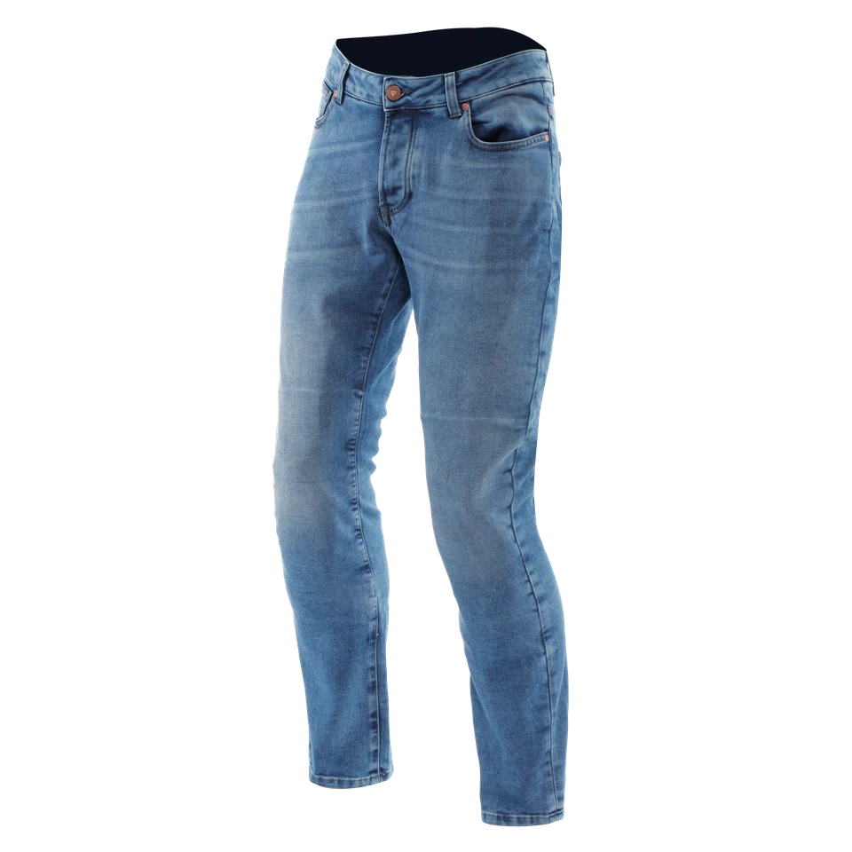 DAINESE 5-POCKET REGULAR BLUE DENIM JEANS