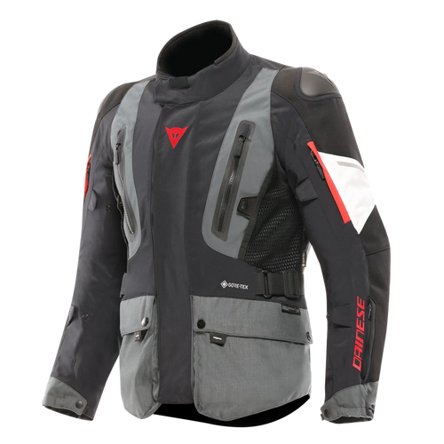 DAINESE CARVE MASTER 4 GORE-TEX EBONY/BLACK WATERPROOF TEXTILE JACKET