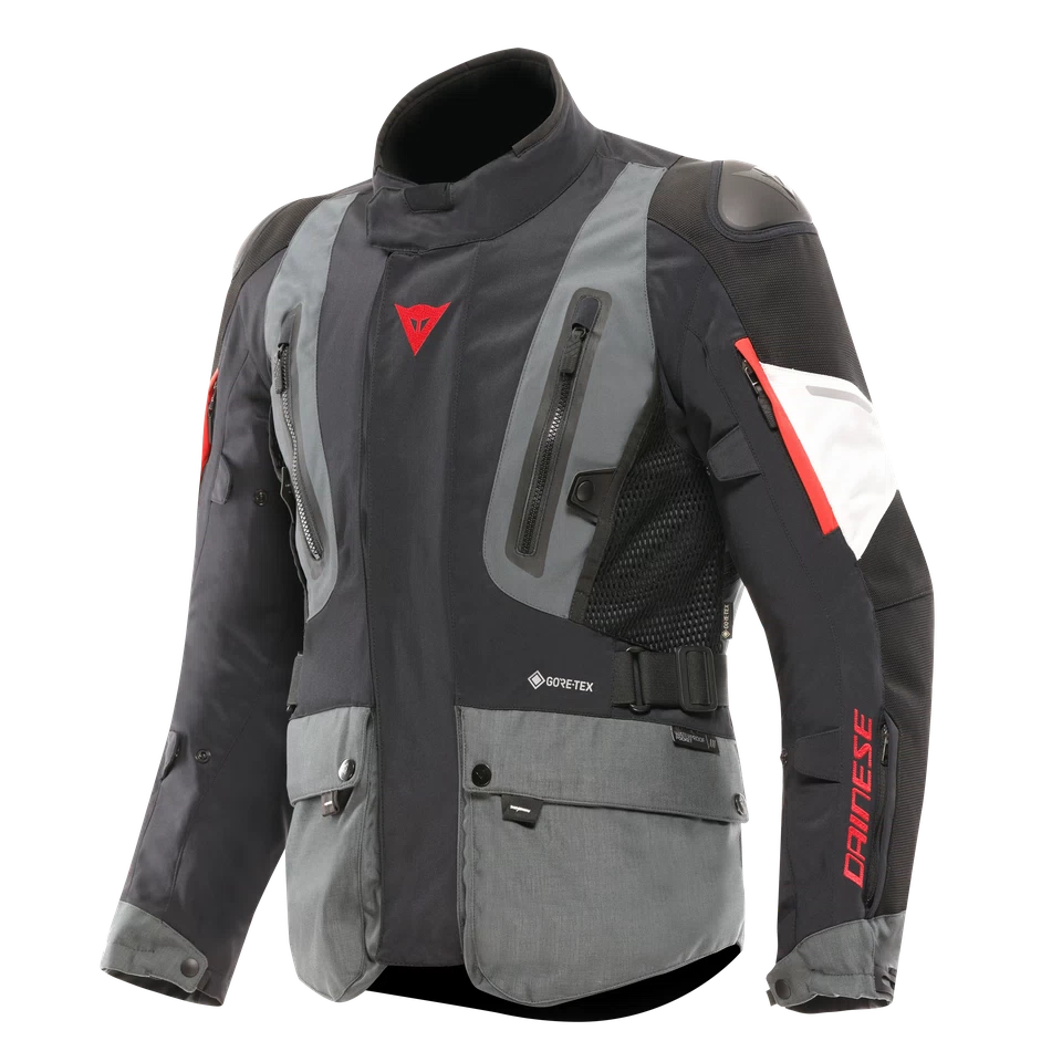 DAINESE CARVE MASTER 4 GORE-TEX EBONY/BLACK WATERPROOF TEXTILE JACKET