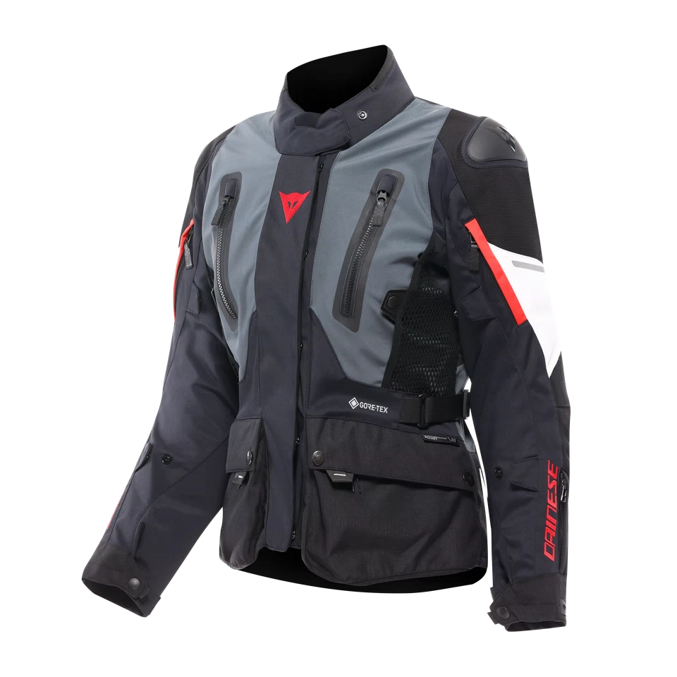 DAINESE CARVE MASTER 4 GORE-TEX EBONY/BLACK WOMENS WATERPROOF TEXTILE JACKET