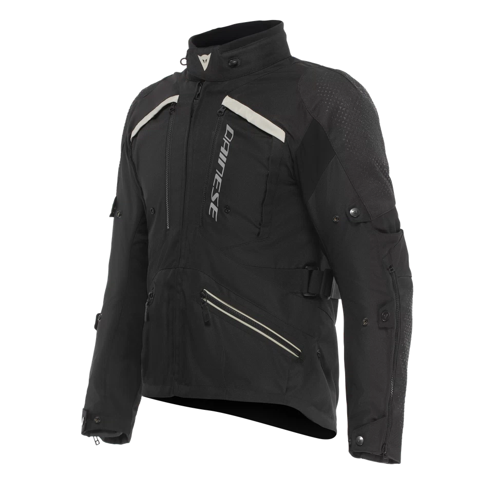 DAINESE GULLFOSS D-DRY BLACK/BLACK/TIDAL FOAM TEXTILE JACKET