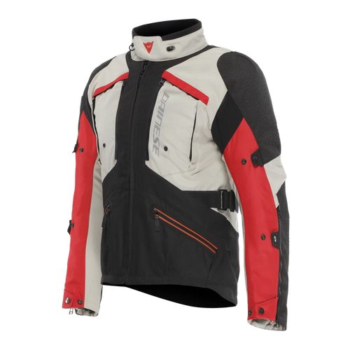 DAINESE GULLFOSS D-DRY TIDAL FOAM/BLACK/RED TEXTILE JACKET