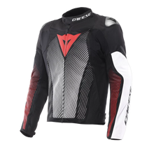 DAINESE VENTAR AIR TEX BLACK/WHITE/RED TEXTILE JACKET