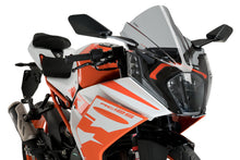 PUIG Z-RACING SCREEN TO SUIT KTM RC125/390 (2022 - ONWARDS) - SMOKE