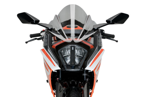 PUIG Z-RACING SCREEN TO SUIT KTM RC125/390 (2022 - ONWARDS) - SMOKE
