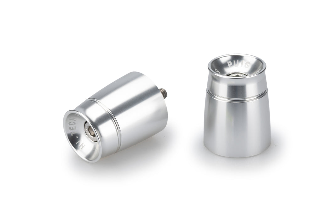 PUIG SPORT BAR ENDS TO SUIT BENELLI LEONCINO 800 / TRAIL (2022 - ONWARDS) - SILVER