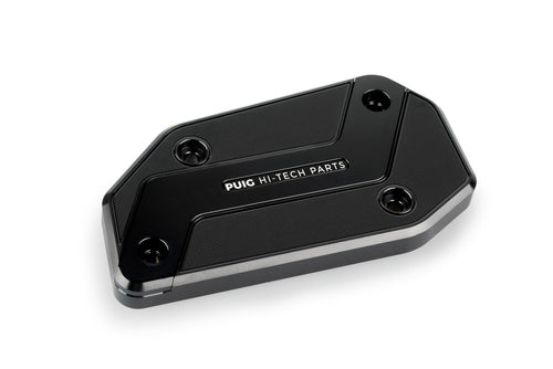 PUIG FRONT BRAKE FLUID TANK COVER TO SUIT BMW R 1300 GS MODELS (2023 - ONWARDS) - BLACK