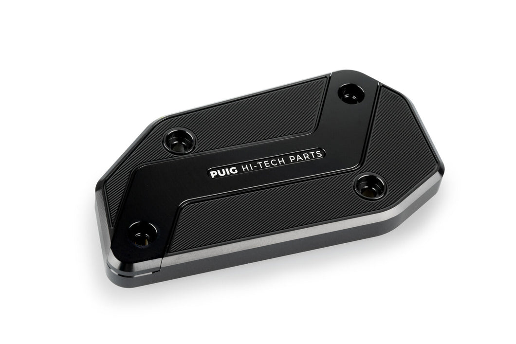 PUIG FRONT BRAKE FLUID TANK COVER TO SUIT BMW R 1300 GS MODELS (2023 - ONWARDS) - BLACK