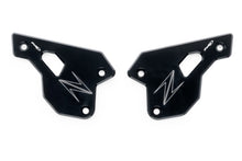 PUIG HEEL PLATES TO SUIT KAWASAKI Z900 (2023 - ONWARDS) - BLACK
