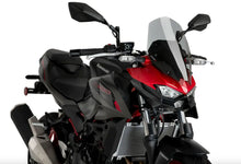 PUIG NEW GENERATION TOURING SCREEN TO SUIT KAWASAKI Z500 (2024 - ONWARDS) - SMOKE