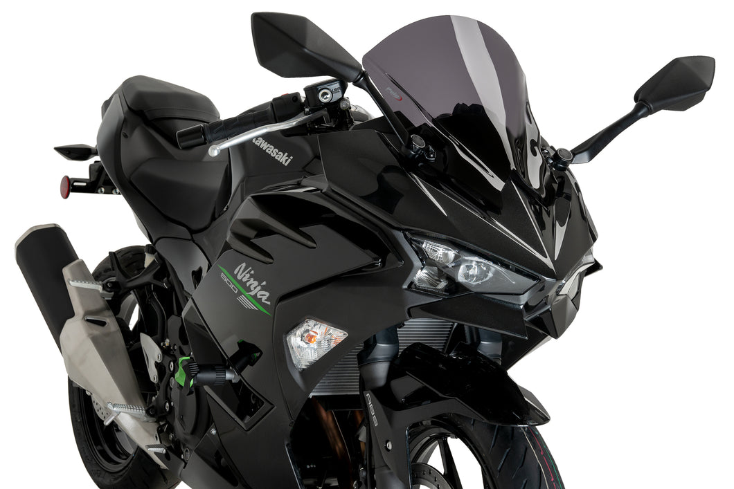 PUIG Z-RACING SCREEN TO SUIT KAWASAKI NINJA 500 (2024 - ONWARDS) - DARK SMOKE