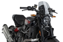 PUIG NEW GENERATION SPORT SCREEN TO SUIT INDIAN FTR1200 (2019 - ONWARDS) - SMOKE