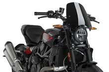 PUIG NEW GENERATION SPORT SCREEN TO SUIT INDIAN FTR1200 (2019 - ONWARDS) - BLACK