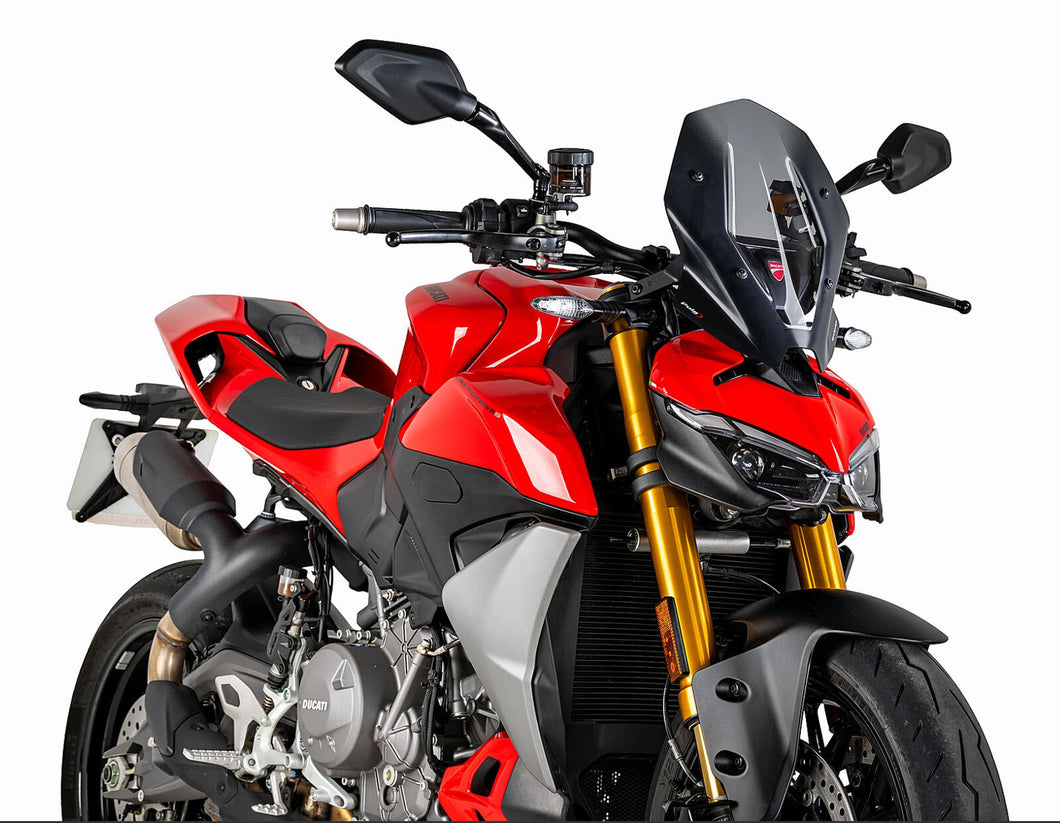 PUIG NEW GENERATION TOURING SCREEN TO SUIT DUCATI STREETFIGHTER V2/S (2025 - ONWARDS) - SMOKE