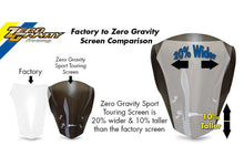 ZERO GRAVITY RACING YAMAHA FJ-09 2015-2016 WINDSCREEN
