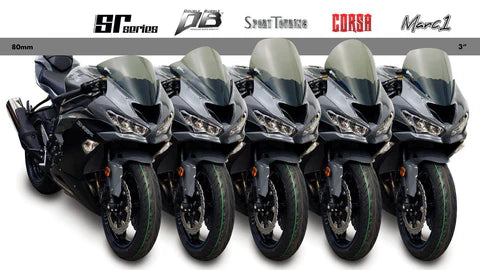 ZERO GRAVITY RACING KAWASAKI ZX 6R 2019-2023 WINDSCREEN