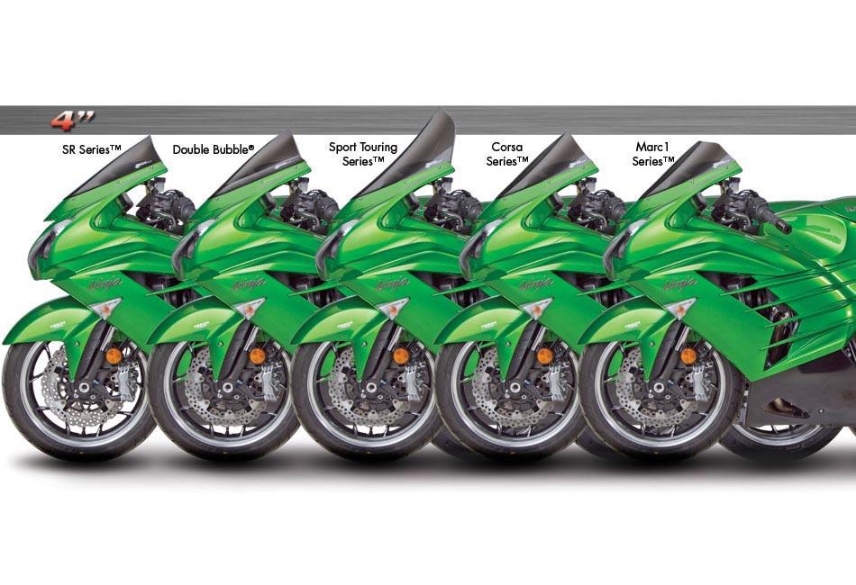 ZERO GRAVITY RACING KAWASAKI ZX 14R 2006-2025 WINDSCREEN