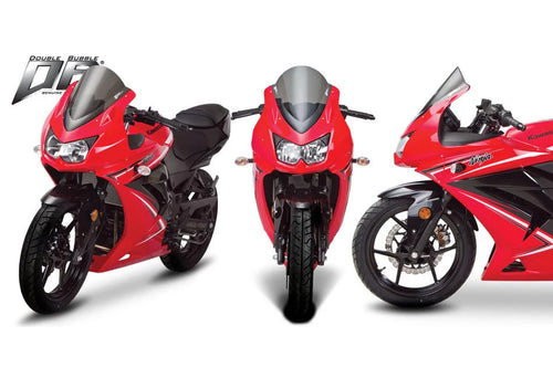 ZERO GRAVITY RACING KAWASAKI NINJA 250R 2008-2012 WINDSCREEN