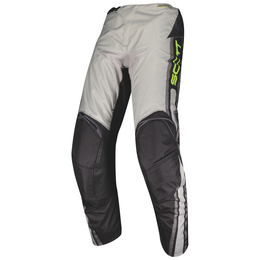 SCOTT 350 RACE KIDS MOTOCROSS PANTS - GREY/YELLOW
