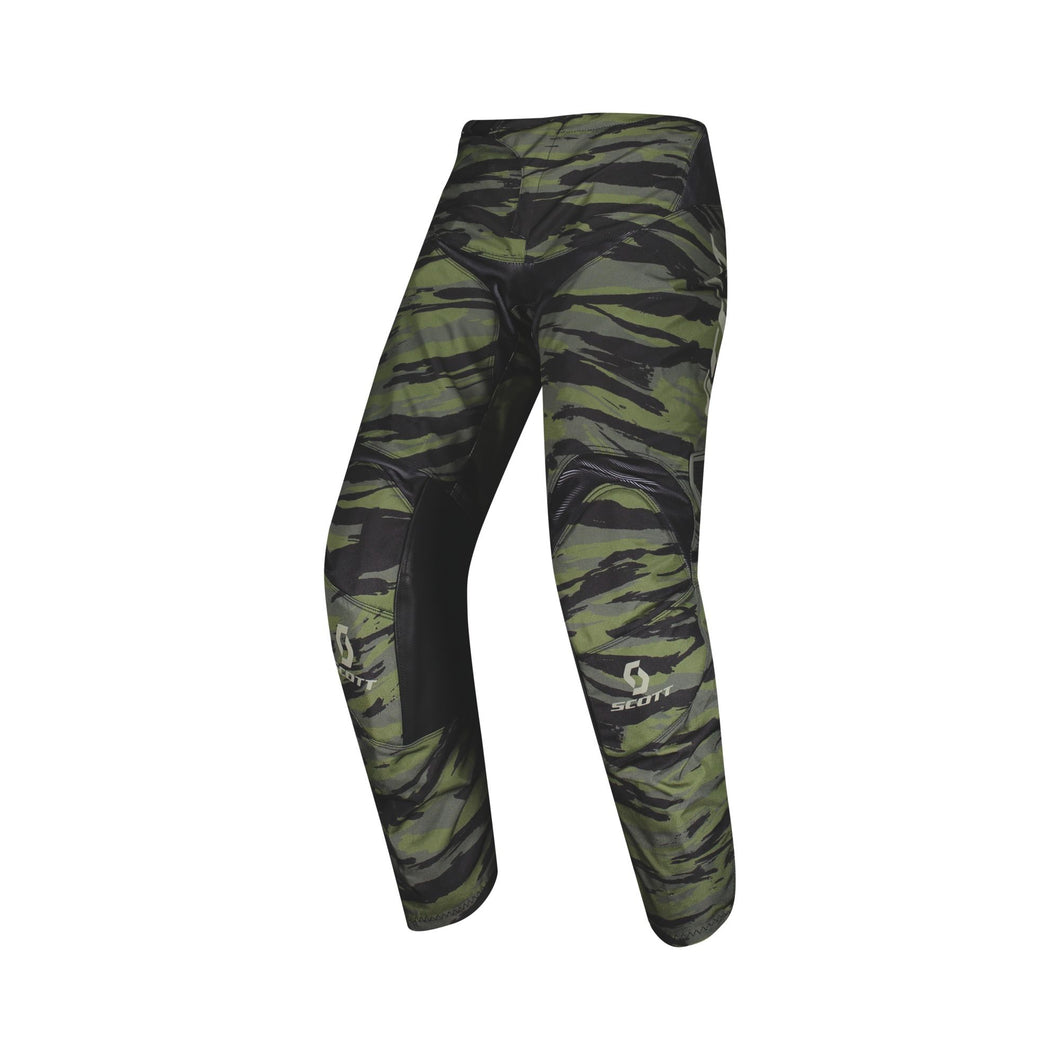 SCOTT 350 DIRT KIDS MOTOCROSS PANTS - GREEN/TAN