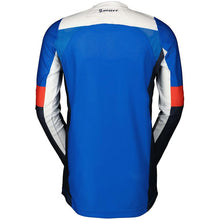 SCOTT 450 ANGLED LIGHT BLUE/RED MOTOCROSS JERSEY