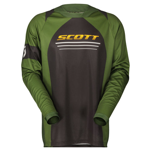 SCOTT X-PLORE BLACK/GREEN MOTOCROSS JERSEY