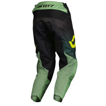 SCOTT 350 DIRT EVO BLACK/GREEN MOTOCROSS PANTS (Size: 32)
