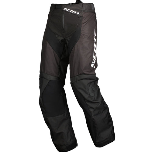 SCOTT X-PLORE SWAP OVERBOOT BLACK/WHITE MOTOCROSS PANTS (Size: 36)