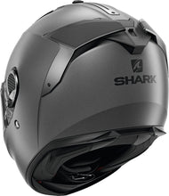 SHARK SPARTAN GT BLANK MATT GREY ANTHRACITE HELMET (Size: MEDIUM)