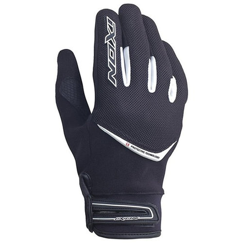 IXON RS SLICK HP GLOVE - BLACK/WHITE