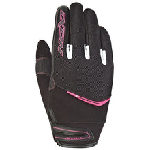 IXON RS SLICK BLACK/FUCHSIA WOMENS GLOVES