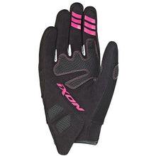 IXON RS SLICK BLACK/FUCHSIA WOMENS GLOVES