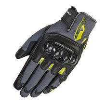 IXON RS RISE AIR GLOVES - BLACK/YELLOW
