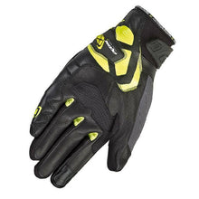 IXON RS RISE AIR GLOVES - BLACK/YELLOW