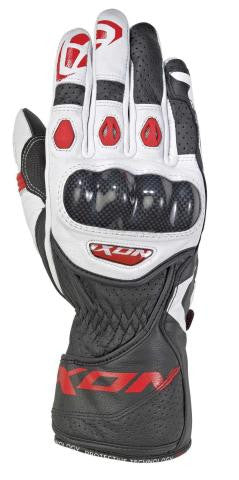 IXON RS CIRCUIT 2 GLOVES - BLACK/WHITE/RED