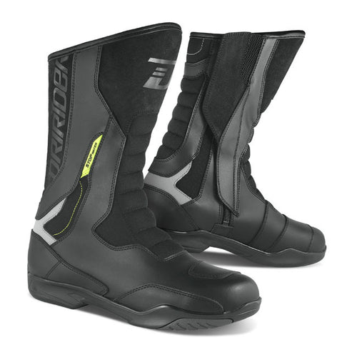 DRIRIDER STRADA WATERPROOF BLACK BOOTS