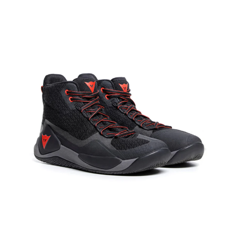 DAINESE ATIPICA AIR 2 BLACK/FLURO RED SHOES