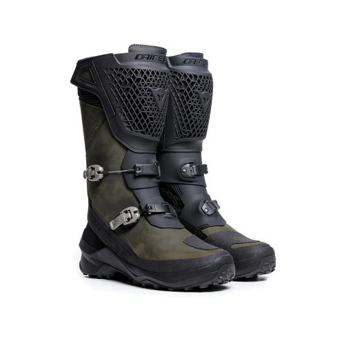 DAINESE SEEKER GORE-TEX BLACK/ARMY GREEN BOOTS