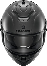 SHARK SPARTAN GT BLANK MATT GREY ANTHRACITE HELMET (Size: MEDIUM)
