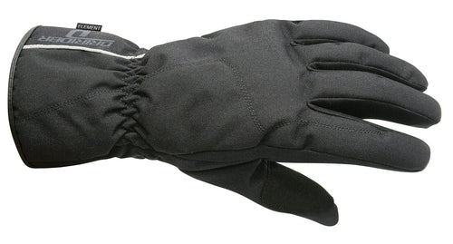 DRIRIDER ELEMENT BLACK GLOVES