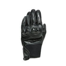 DAINESE MIG 3 UNISEX BLACK/BLACK LEATHER MOTORCYCLE GLOVES