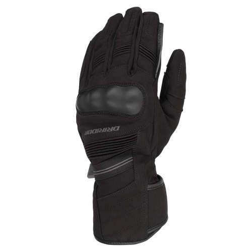 DRIRIDER STORM ARMOURED BLACK GLOVES