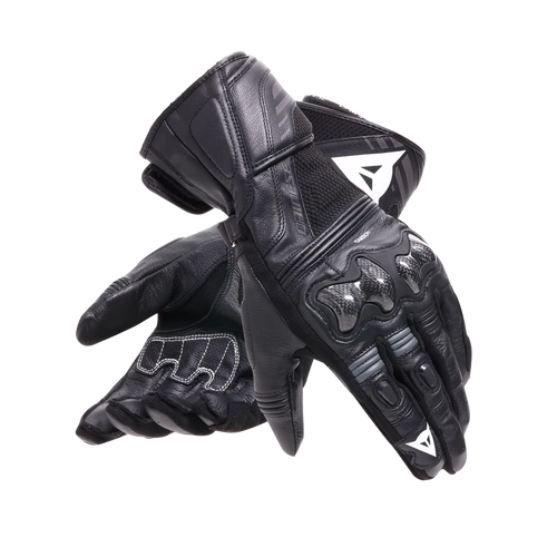 DAINESE REACTO CARBON LONG BLACK/ANTHRACITE GLOVES