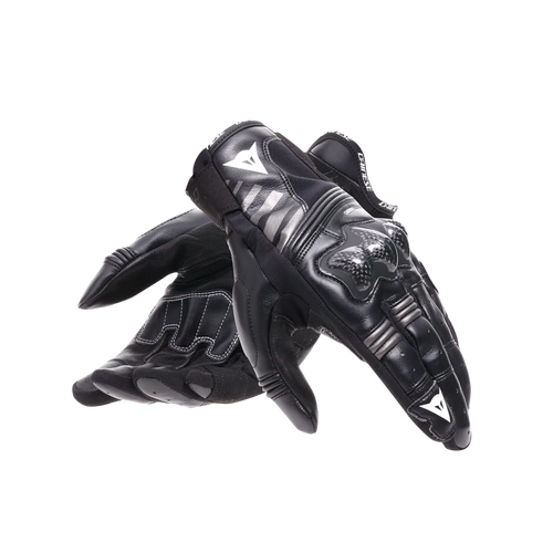 DAINESE REACTO CARBON SHORT BLACK/ANTHRACITE GLOVES